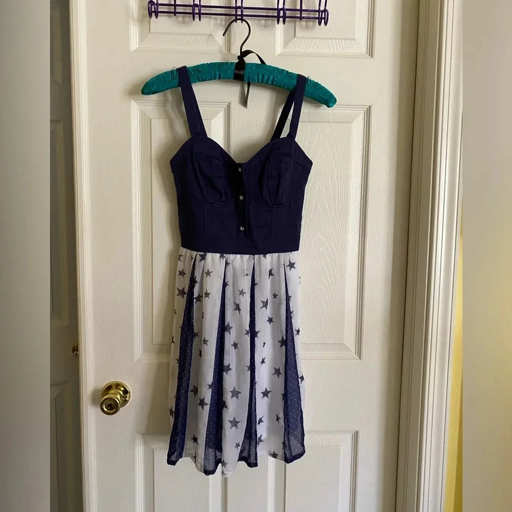 Marylyn Monroe collection Blue dress with stars